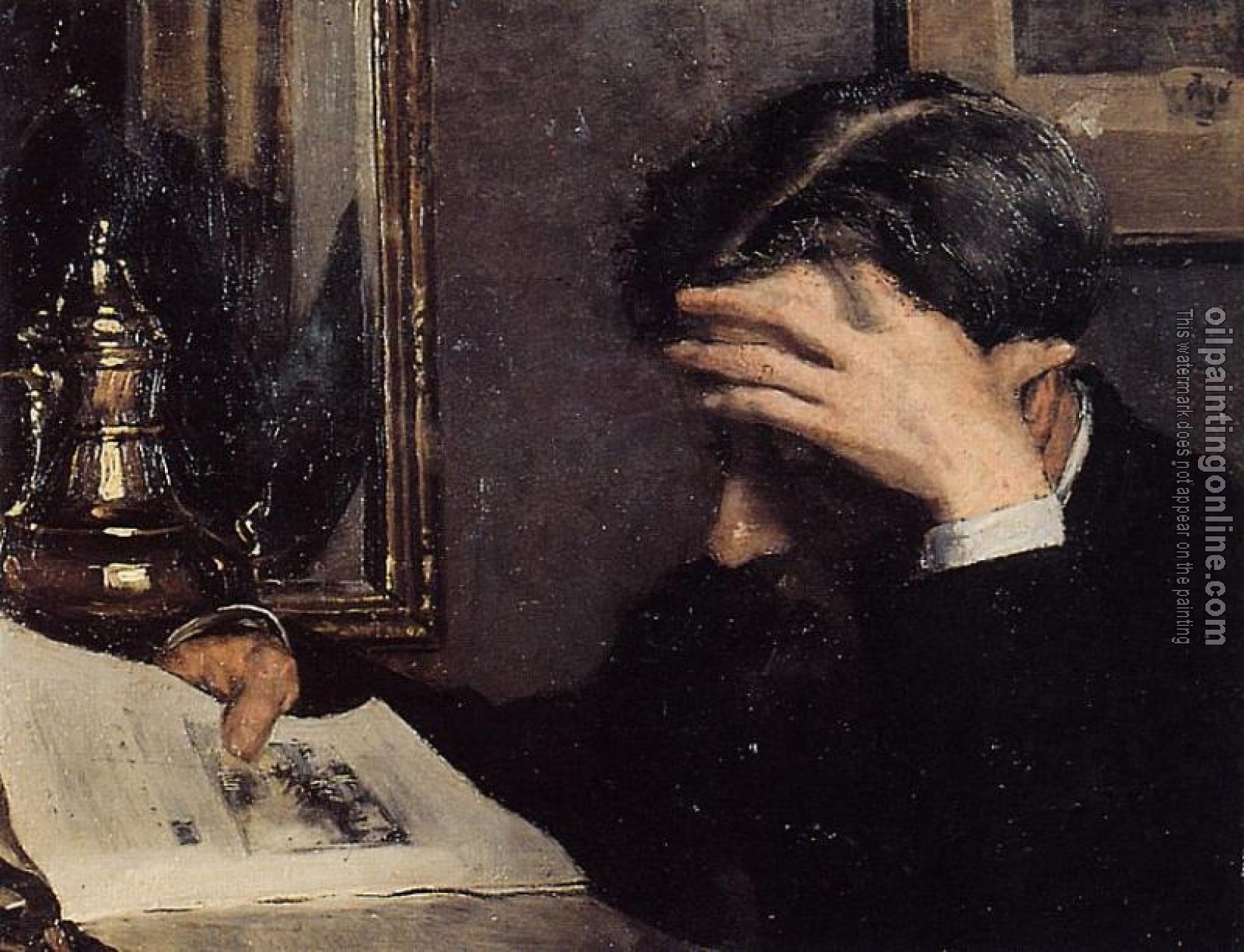 Lemmen, Georges - Man Reading